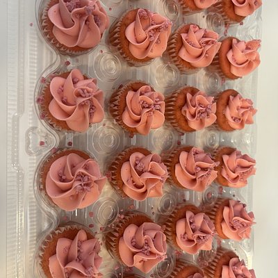 Cherry Almond Cupcakes