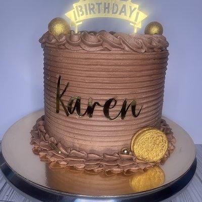 7in. Personalized Round Cake