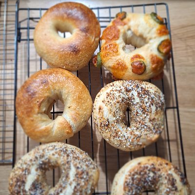 Gourmet Sourdough Bagels - Specialty Flavors (1 Dozen)