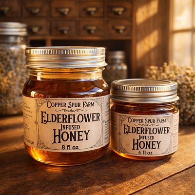 Elderflower Honey