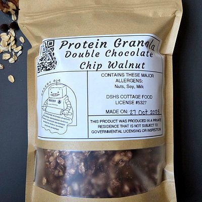 Protein Granola - Double Chocolate Chip Walnut