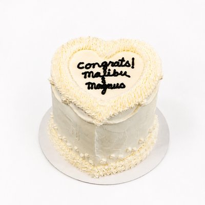 4” Wedding & Engagement Celebration Cake