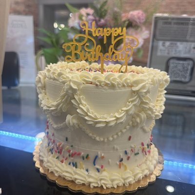 Celebrate With Me- Confetti Cake 6”
