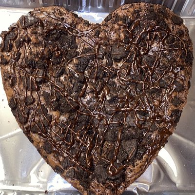 8in💋Sweetie Heart Fudge Brownie