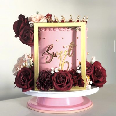 8 Inch 4 Layer Round Cake 