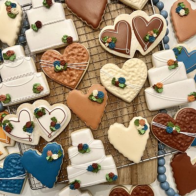 Wedding/Bridal Shower Cookies 