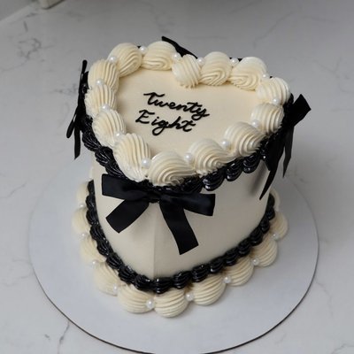 4in. Heart Cake