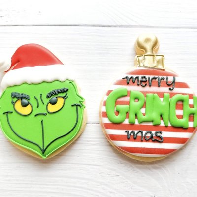 Grinch 2 Cookie Set
