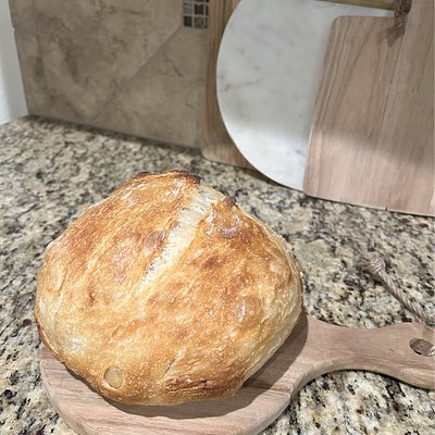 Rosemary Garlic Sourdough Loaf 