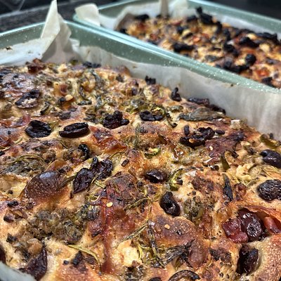 Green & Red Focaccia Duo Party 💚❤️