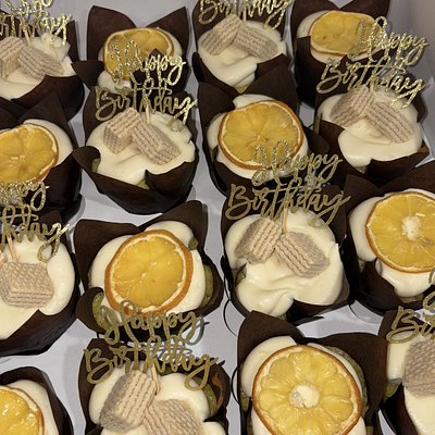 Lemon Cookie Cupcakes