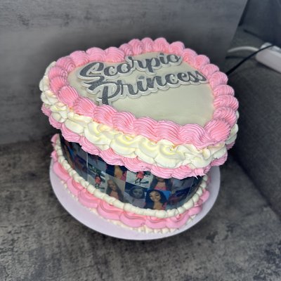 8 In Heart Cake