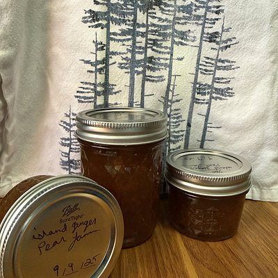 Seaside Gnome Pear Jam 4 Oz Jar