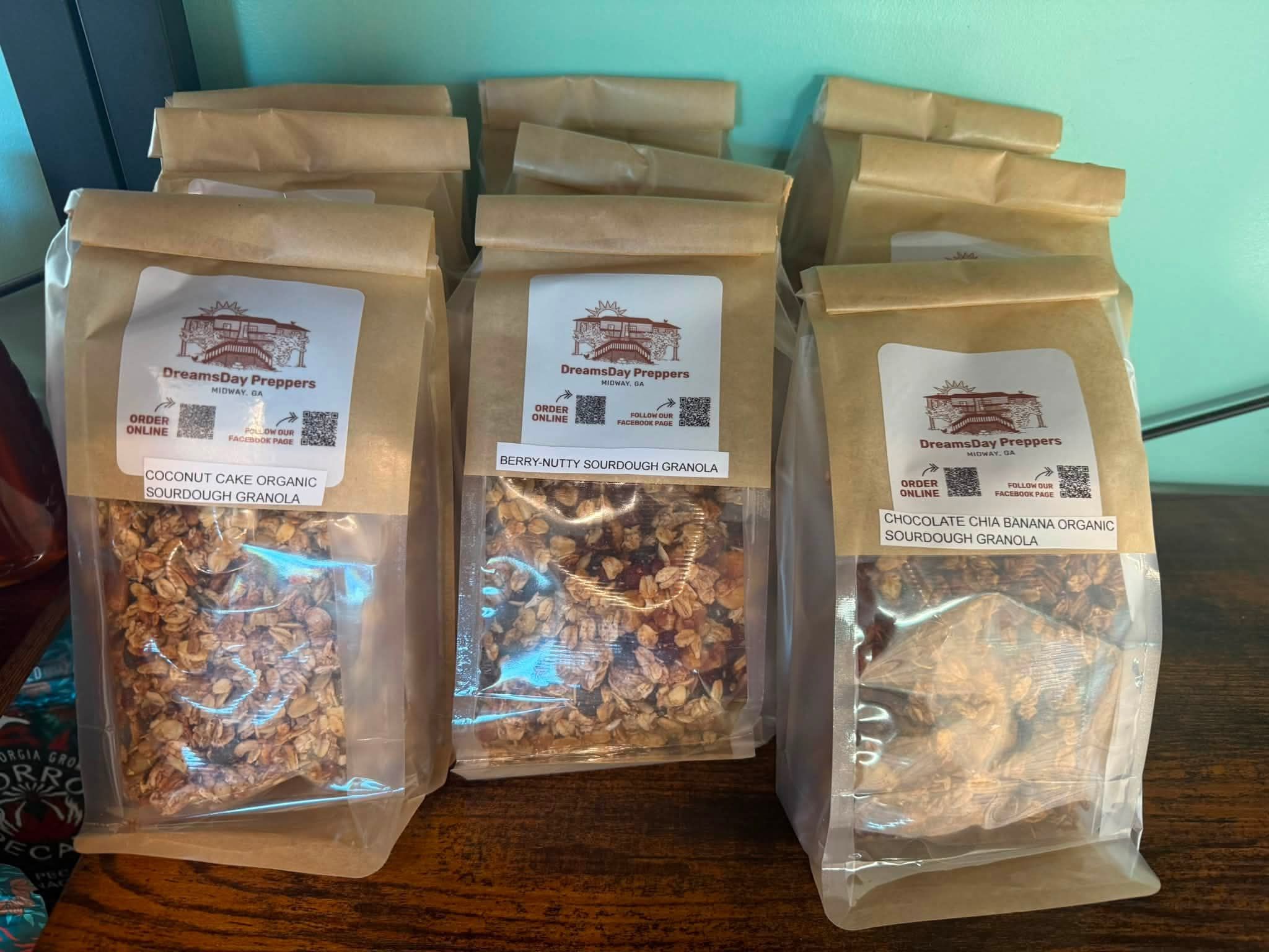 Berry-Nutty Organic Sourdough Granola