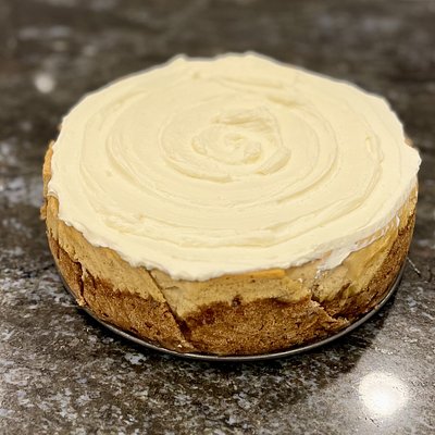 9” Pumpkin Cheesecake (Serves 12-20)