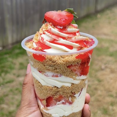 Strawberry Cheesecake Cup