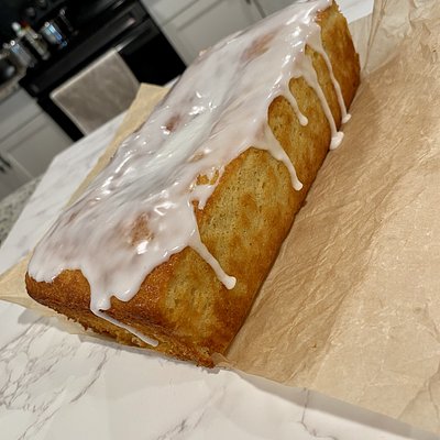 Lemon Loaf With Glaze