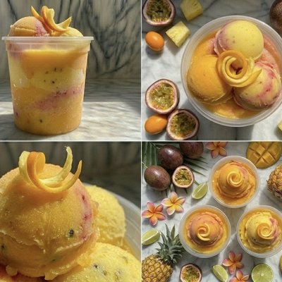 Tropical Paradise Sorbet