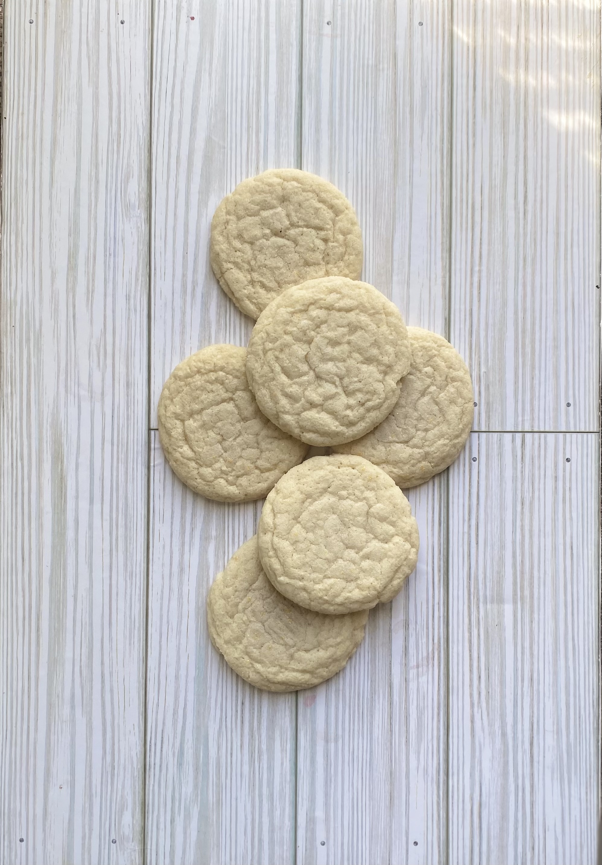 Soft & chewy Sugar Cookies 
