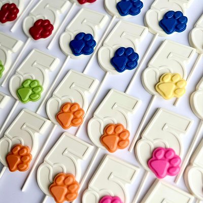 Number Chocolate Pops (1-9 Available)