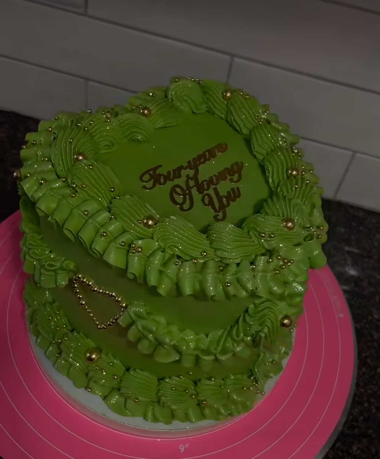 6in Heart Cake 