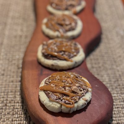 Twix Cookies (not Dairy Free) -12