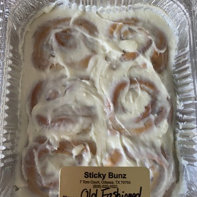 Ole Fashioned with Cream Cheese Frosting
