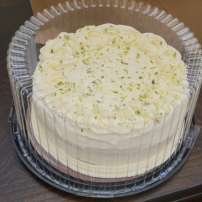 2 Layer Keylime Cake 
