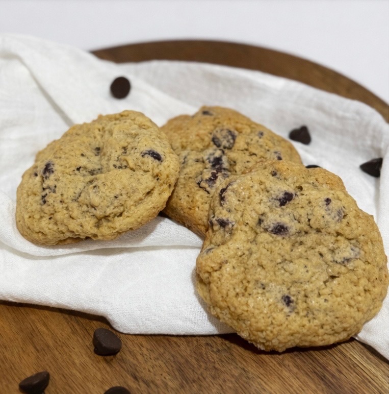 Dark Chocolate Sourdough Cookies 