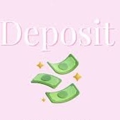 Deposit For Booking 