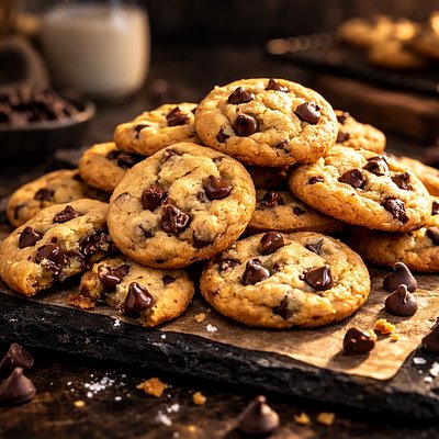 Mini Chocolate Chip Cookies 