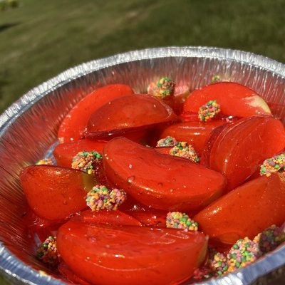 Candied Apple Slices 