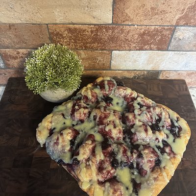 Lemon Blueberry Focaccia 