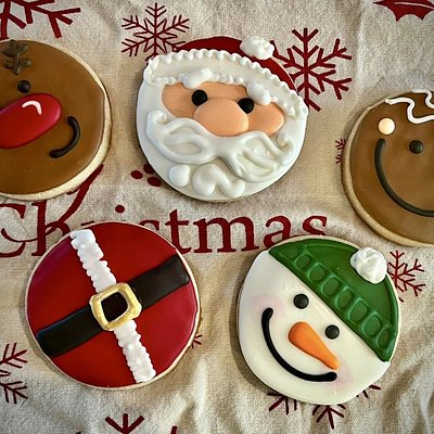 Happy Xmas Faces 