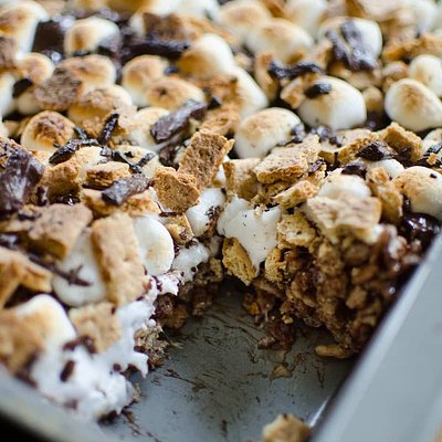 Rice Krispies smore