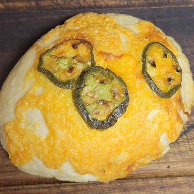 Jalapeño Cheddar Sourdough Bagels 6 Pack
