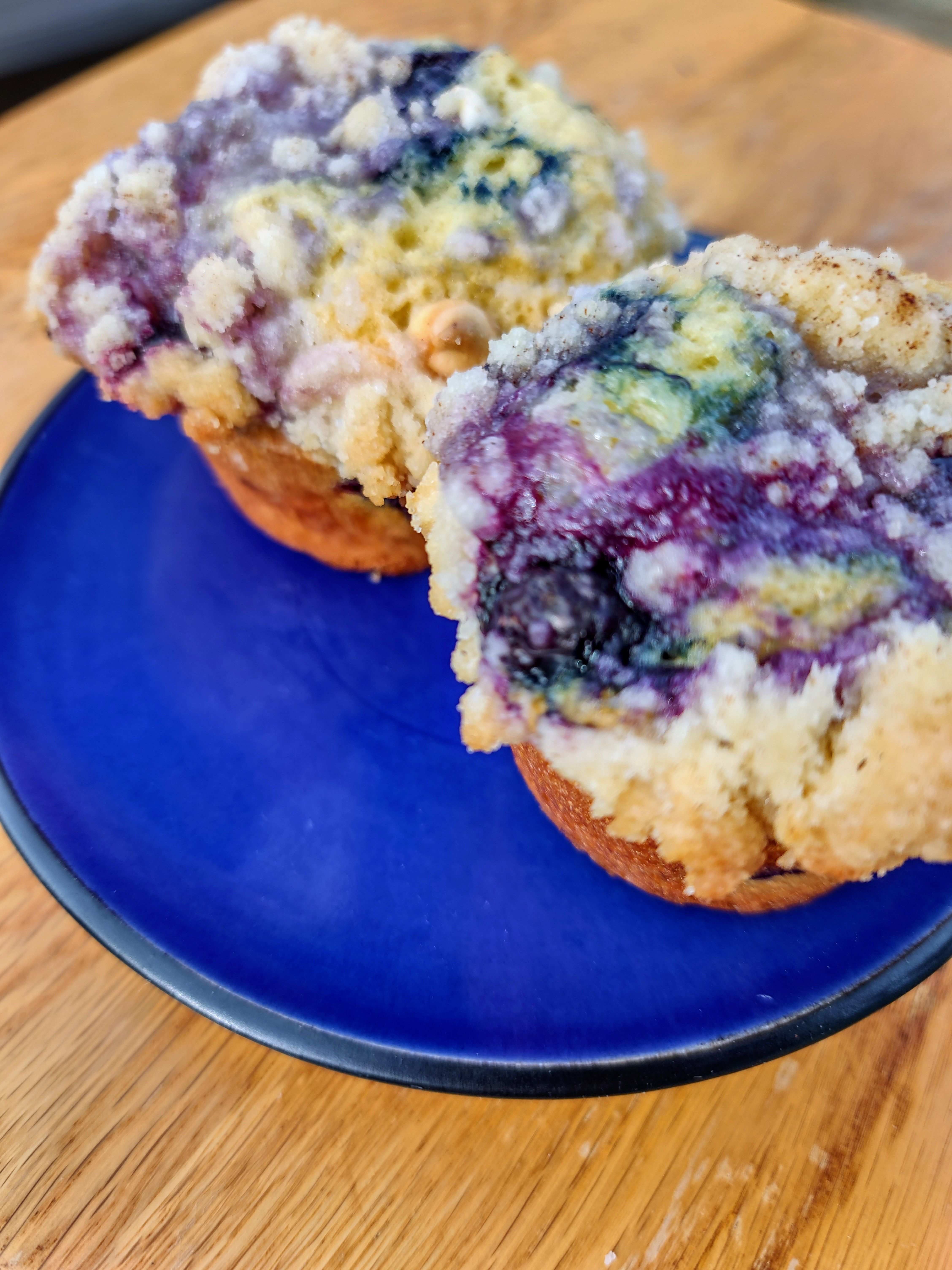 Sourdough Blueberry Cheesecake Muffins 6-count