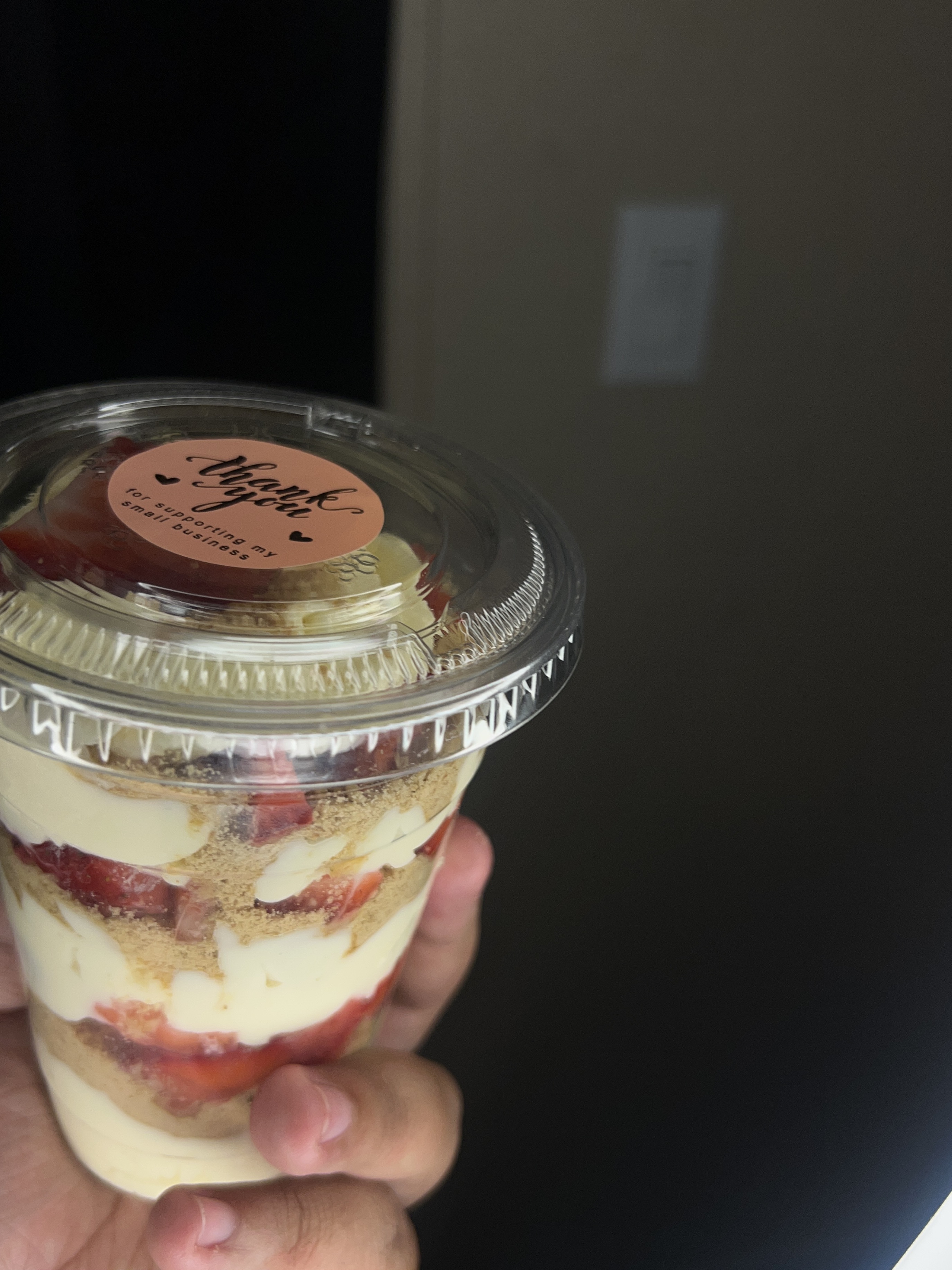 Strawberry Cheesecake Cups
