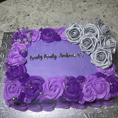 Quarter Sheet Cake