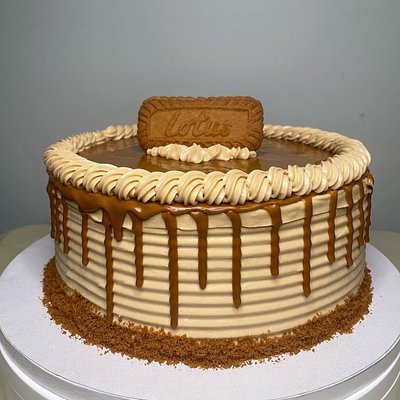 Biscoff Cookie Butter Cake