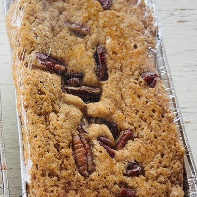 Sweet Pecan Bread Large Loaf