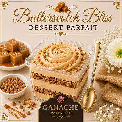 🧡Butterscotch Bliss Dessert Parfait