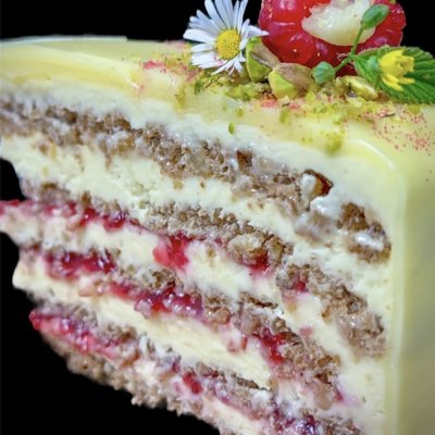 Raspberry White Garash 
