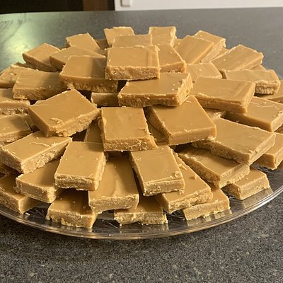 Small Peanut Butter Candy Platter