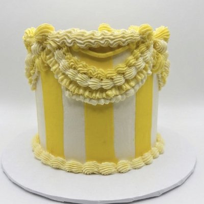 6” Cake (10-12 Servings) 3 Layer