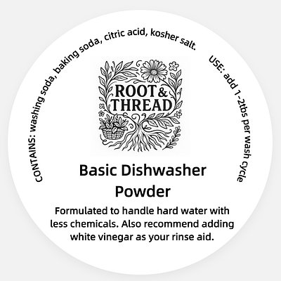 Cleaner- Basic Dishwasher Powder