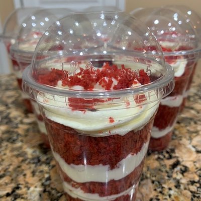 Red Velvet Cake Cup