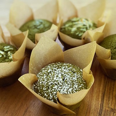 Maple Matcha Coconut Muffins (6ct)