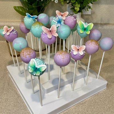 Butterfly Cake Pops 