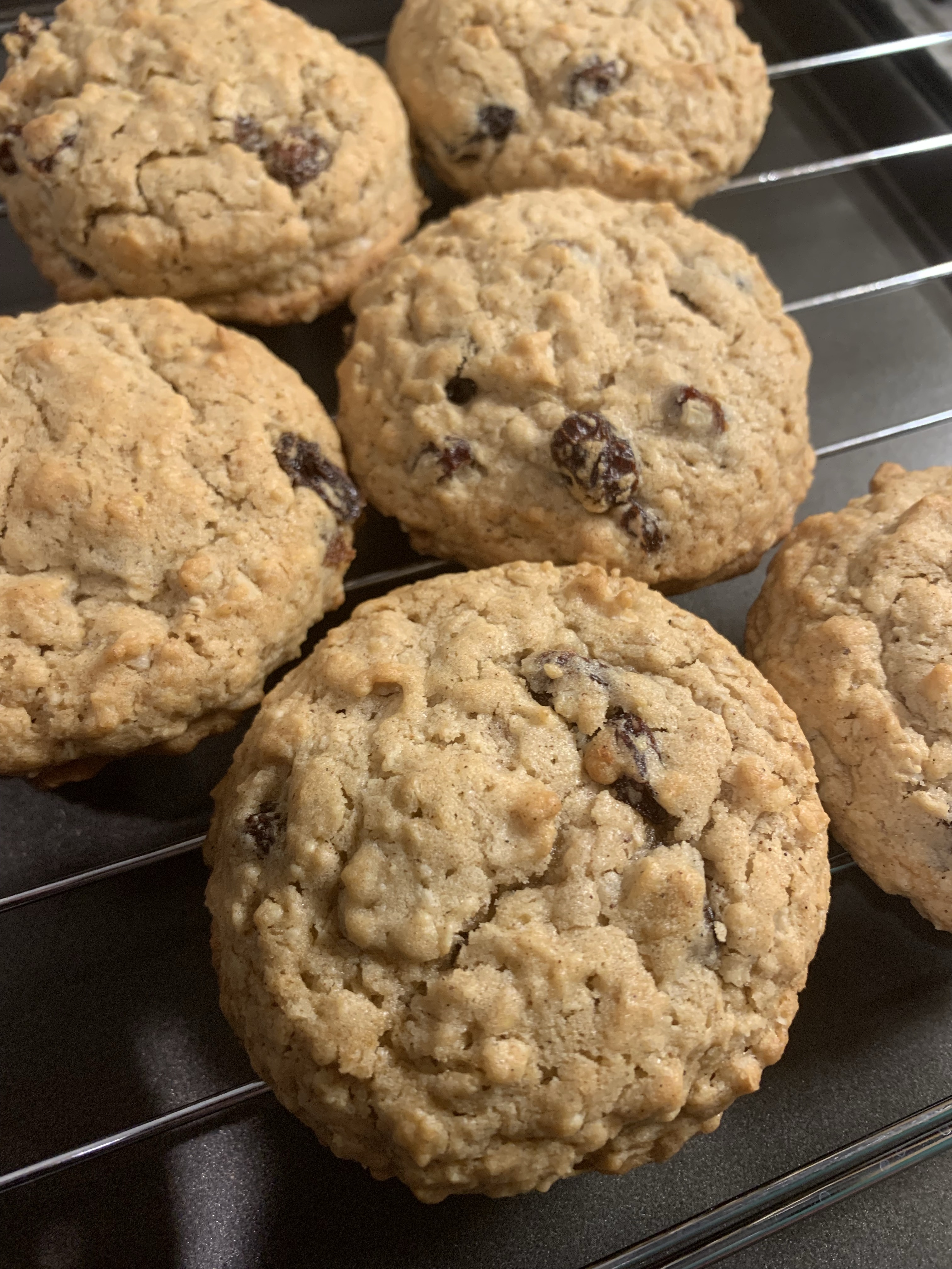 Oatmeal Raisin Cookies